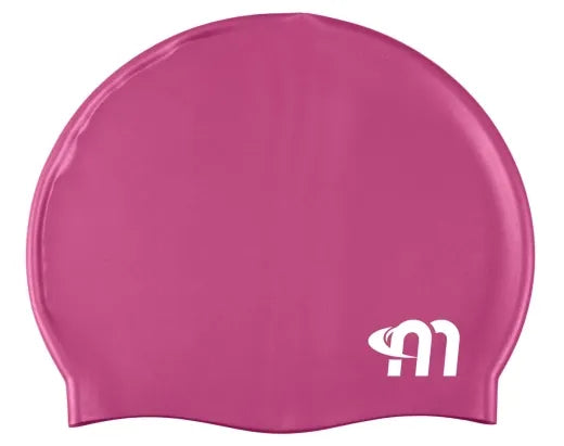 Adult Silicone Cap - Purple - Set Of 12