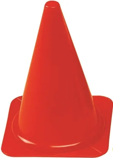 Klassisk kon 23cm Röd