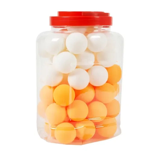 Bucket With 60 Table Tennis Balls