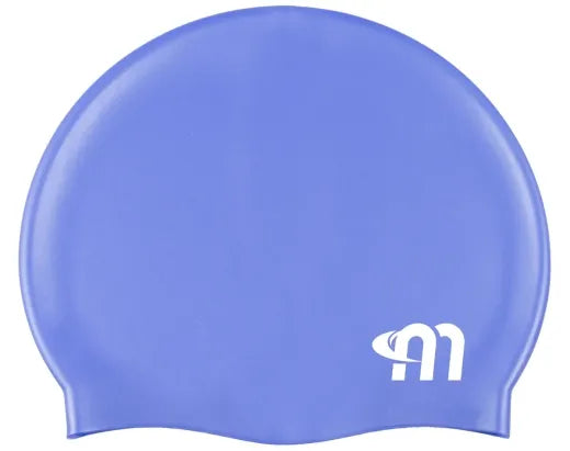 Adult Silicone Cap - Purple - Set Of 12