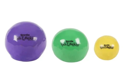 Yuck-e Medicine Balls 1kg Yellow 12cm