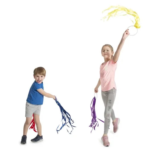 Regenbogen-Reifen, klein, 30 cm, 6er-Set