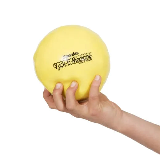Yuck-e Medicine Balls 1kg Yellow 12cm