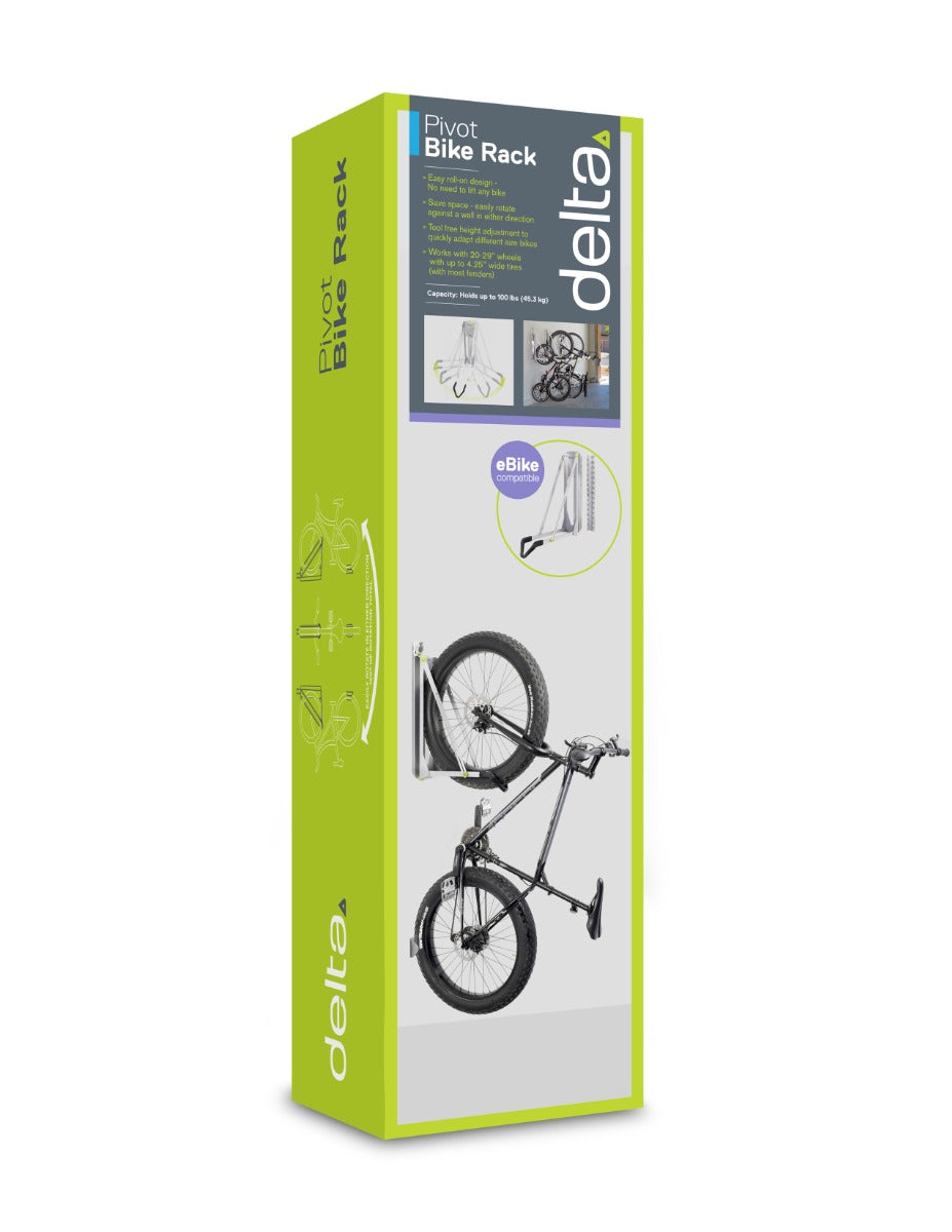 Delta Cycle Pivot Cykelställ Silver - Orange Donkey