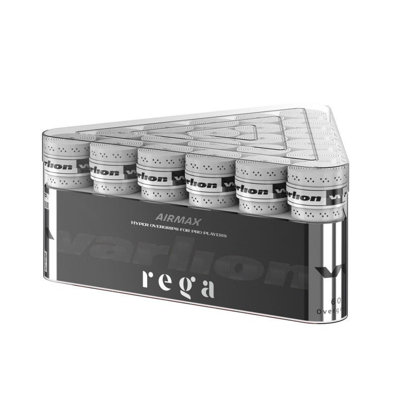 Varlion Rega Airmax Prisma Jar Of 60 Overgrips Blanco/Negro ÚNICA