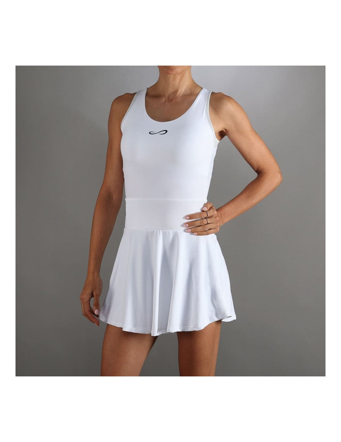 Stock Padel S.L. Endless Orbit Dress WhiteL