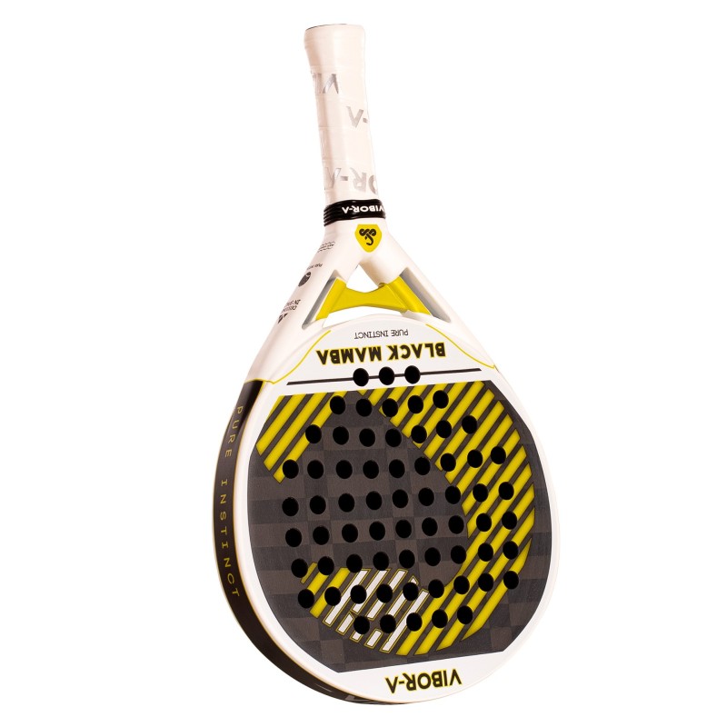 Vibor-a Black Mamba Evo Pro fehér ütőpadel