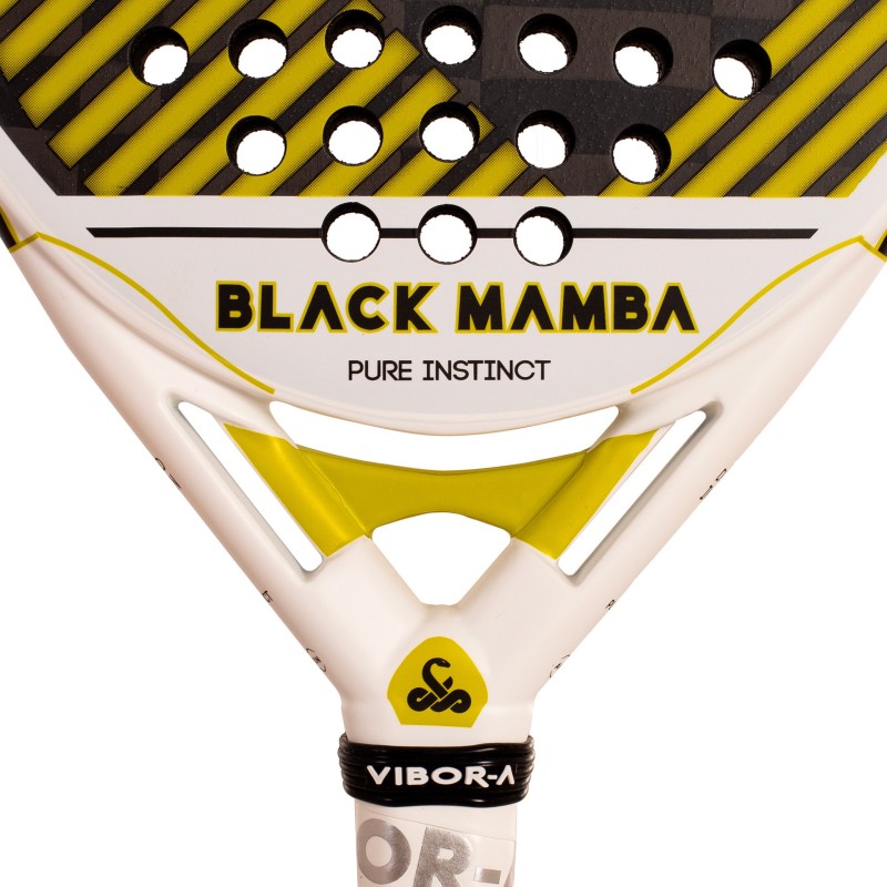 Vibor-a Black Mamba Evo Pro fehér ütőpadel