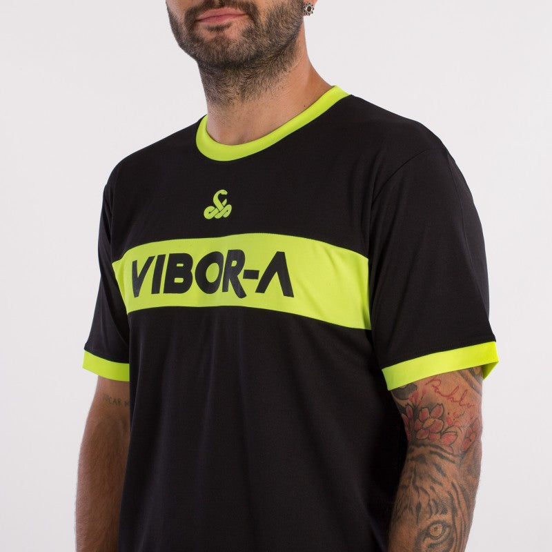Camiseta Vibor-a Poison Negro/Multicolor