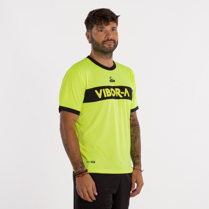 Vibor-a Poison T-shirt Negro/Amarillo Fluor