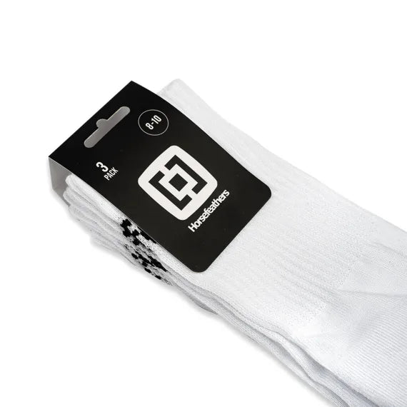 Horsefeathers W Delete Premium 3pack Socks (white)