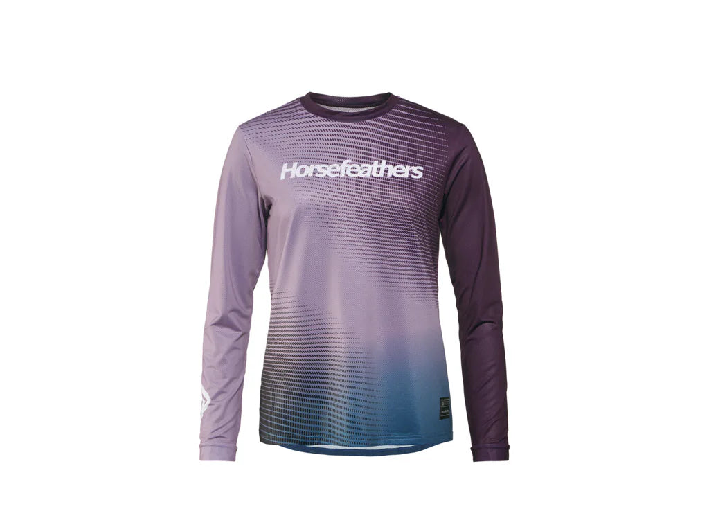 Horsefeathers W Quantum Ls Bike Jersey (iris Fade Out)