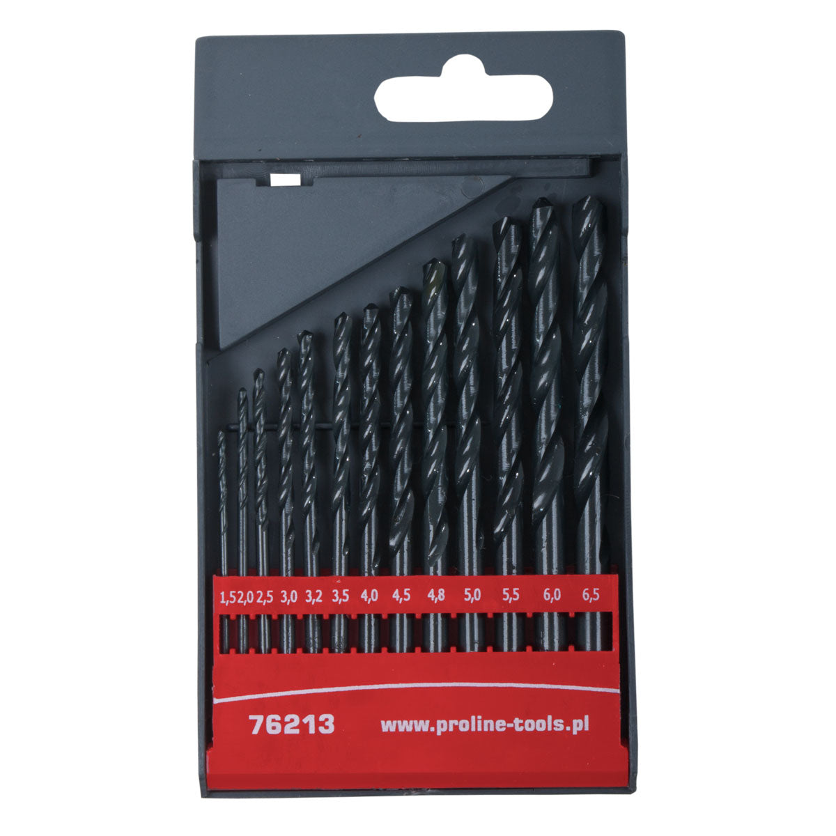 Комплект спирални свредла Hss 13 части Din338 2-8 mm Proline