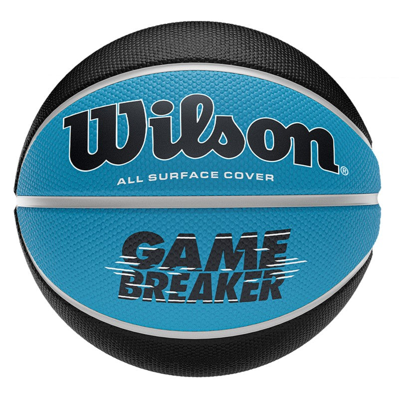 Баскетболна топка Wilson Gamebreaker Azul/Negro