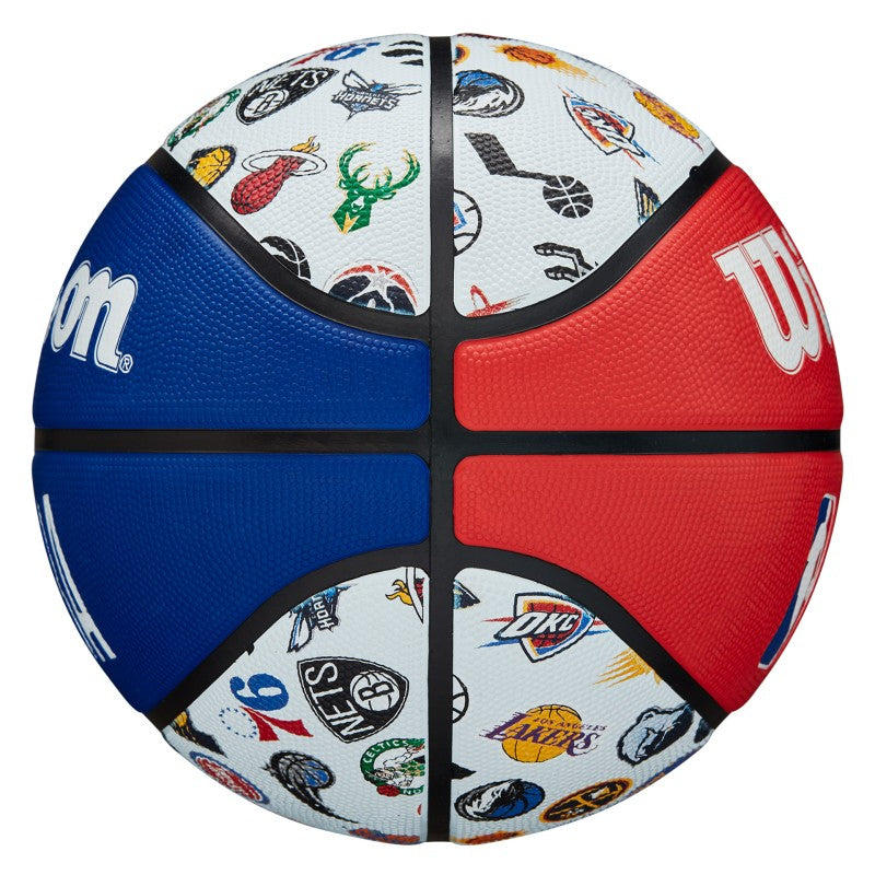 Ballon de basket-ball Wilson Nba All Team multicolore