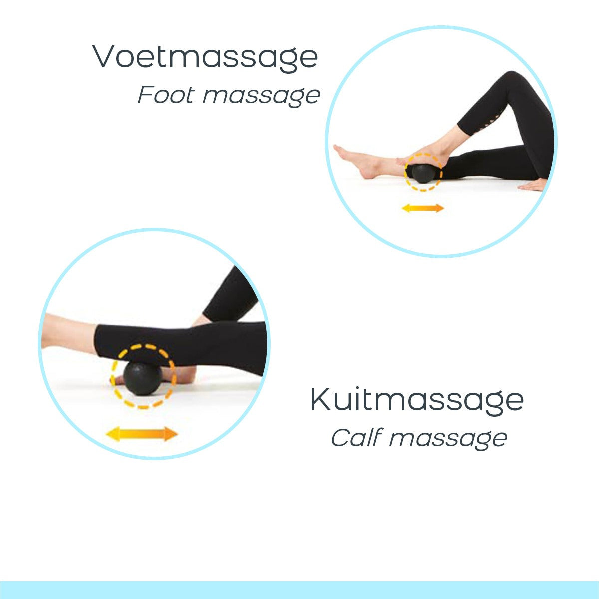 Wonder Core - Liathróid Massage Epp - 10cm