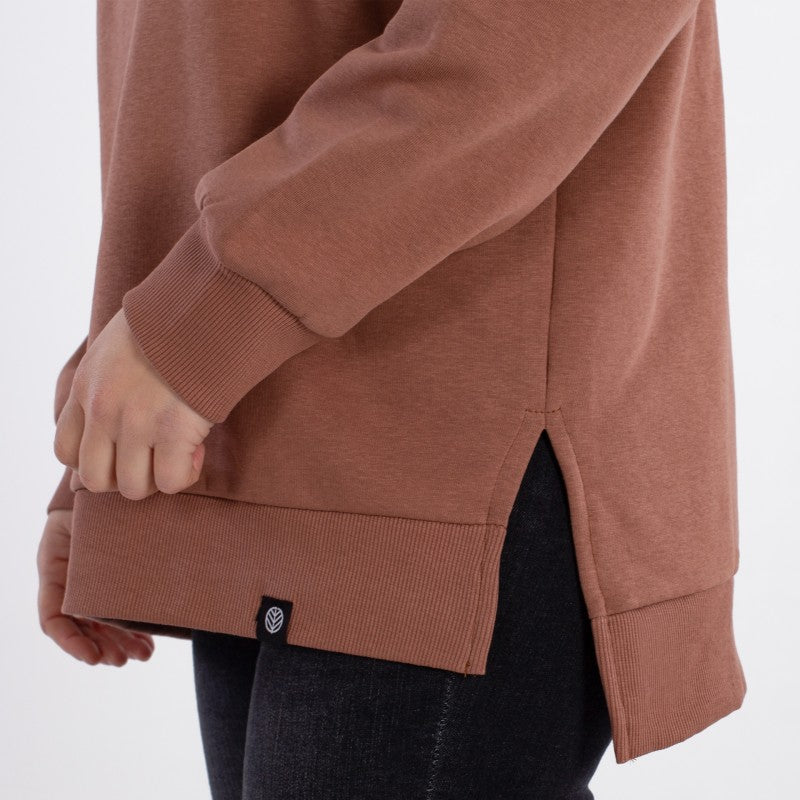 Women Sweatshirt Rox R-oversize Marrón