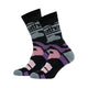 Horsefeathers Wonderland Crew Socks (black)