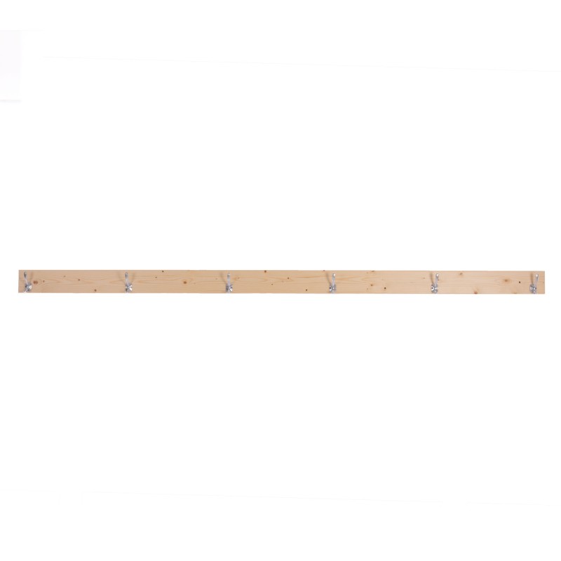 Wooden Coat Rack Único