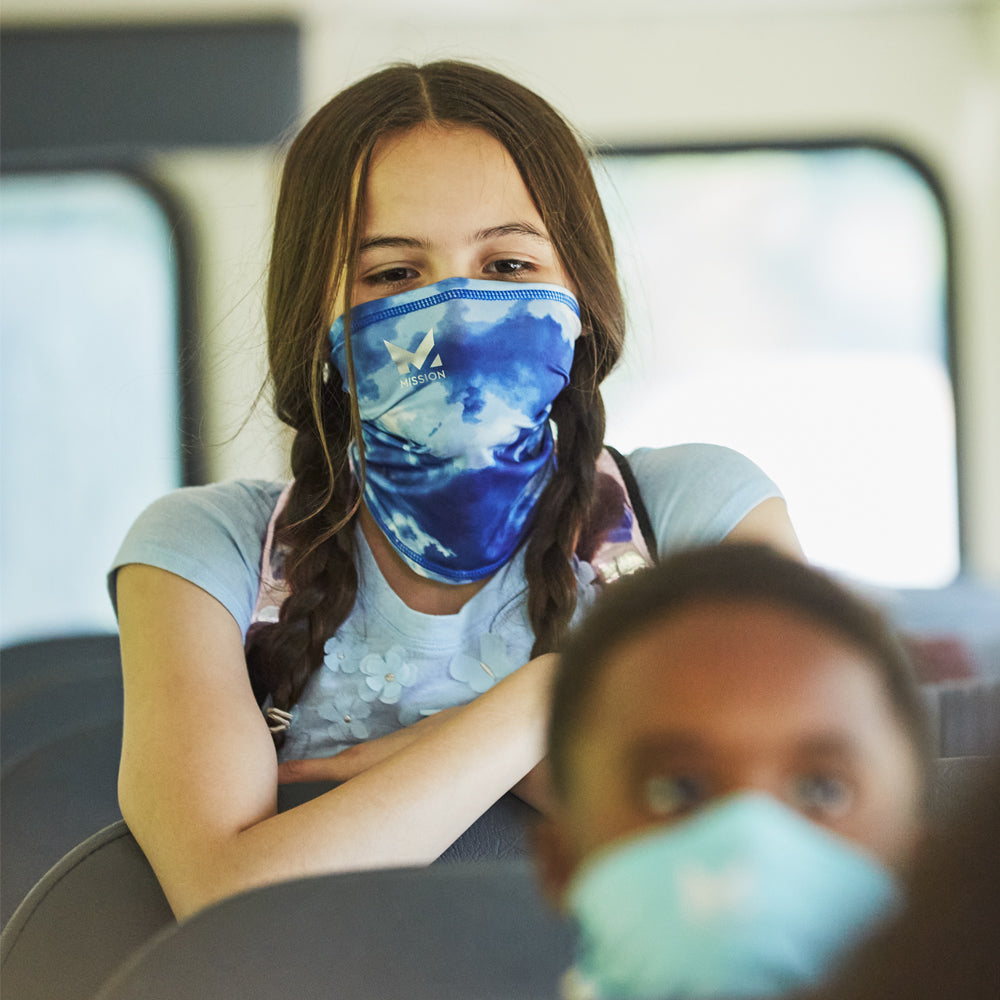 Missão – Cachecol Cooling Kids Azul / Nuvem