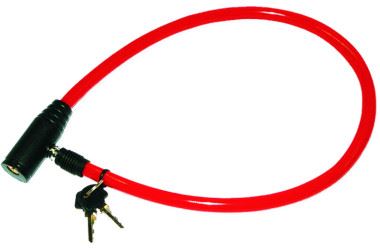 Safety Cable 600 Mm Two Keys Multiple Colors Beast