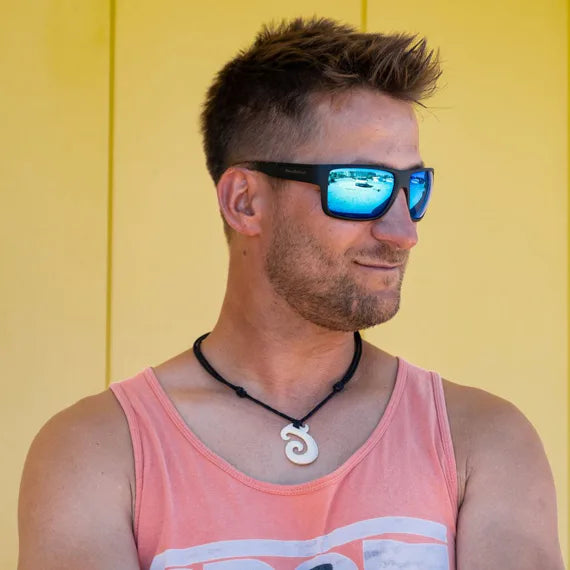 Horsefeathers Zenith Sunglasses (matt Black Fade Out/mirror Blue)