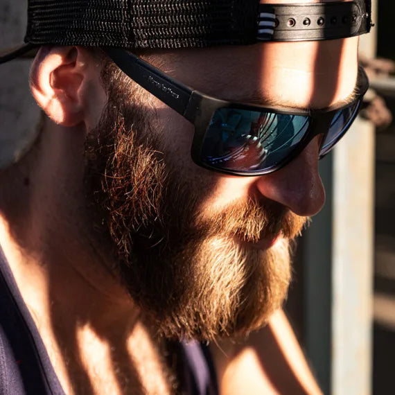 Horsefeathers Zenith Sunglasses (matt Black/mirror Green)