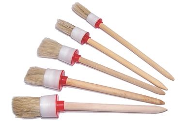 Round Brush Set 5 Pcs Sizes 2-10 Beast