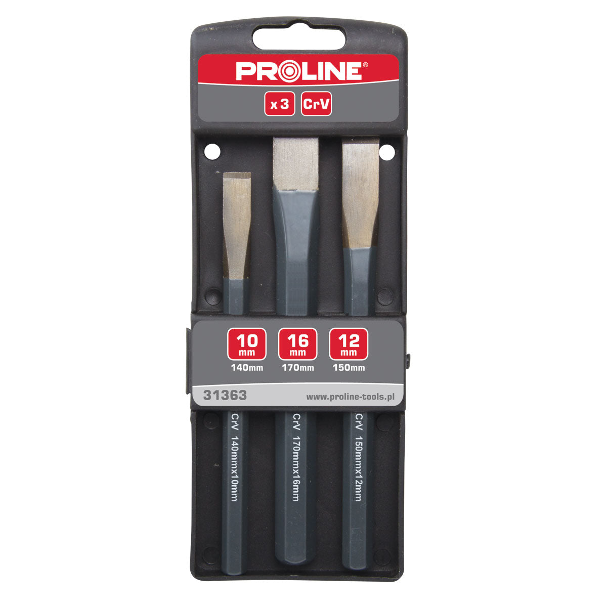Fuar Chisel Set 3 Píosaí Proline