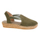 Sandals Toni Pons Nuria Khaki Natural Leather
