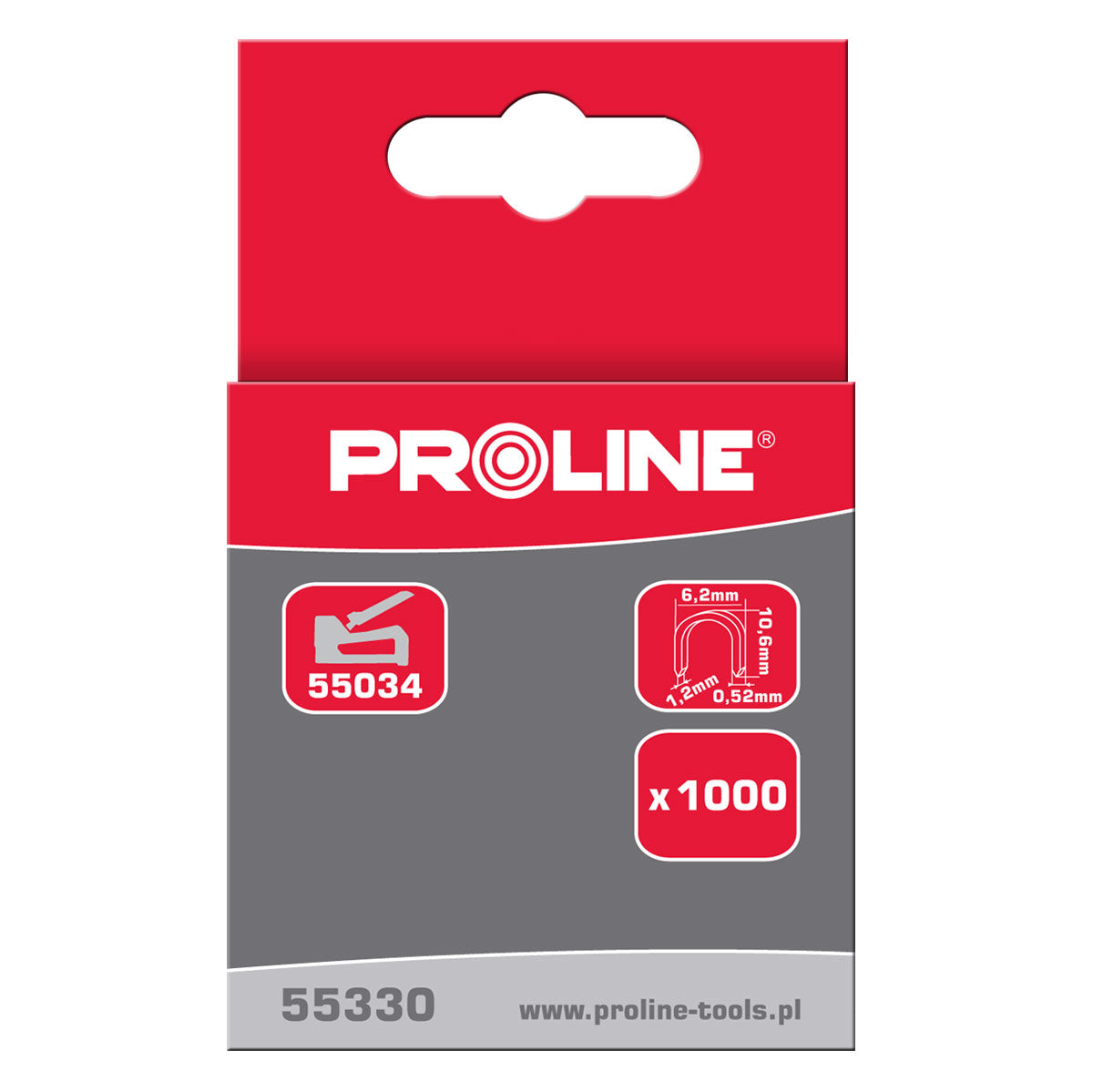 Полузаоблени телбоди 12 6,2 mm 1,2 mm 0,52 mm 1000 бр. В кашон Proline